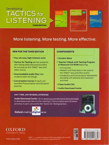 TACTICS FOR LISTENING DEVELOPING