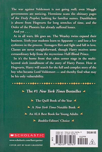 HARRY POTTER AND THE HALF BLOOD PRINCE 6