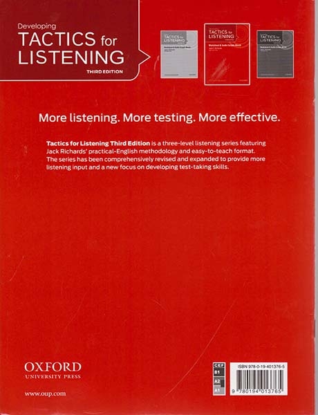 TACTICS FOR LISTENING DEVELOPING