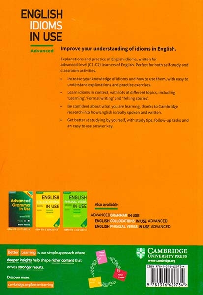 ENGLISH IDIOMS IN USE ADVANCED