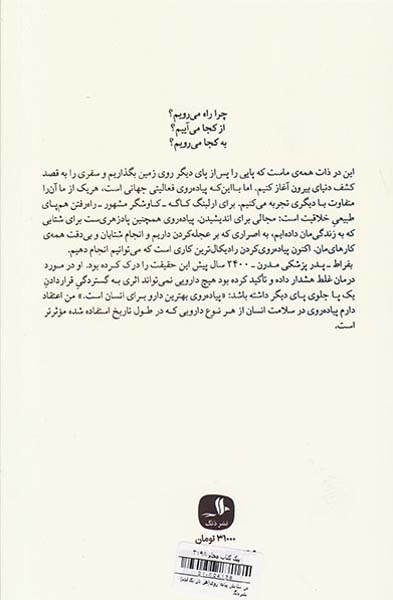 در ستایش پیاده روی(هر بار یک قدم)نشردنگ