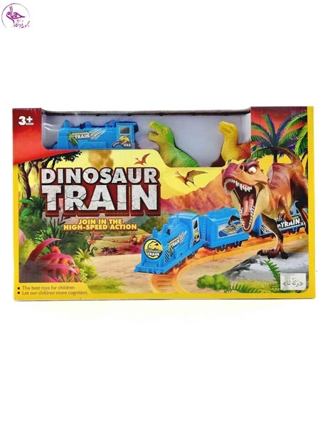 قطار کوچک طرح دایناسور