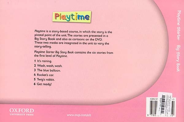 PLAY TIME BIG STORY BOOK STARTER