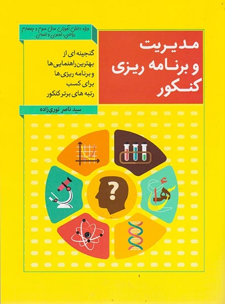 کتاب مدیریت و برنامه ریزی کنکور انتشارات زینی