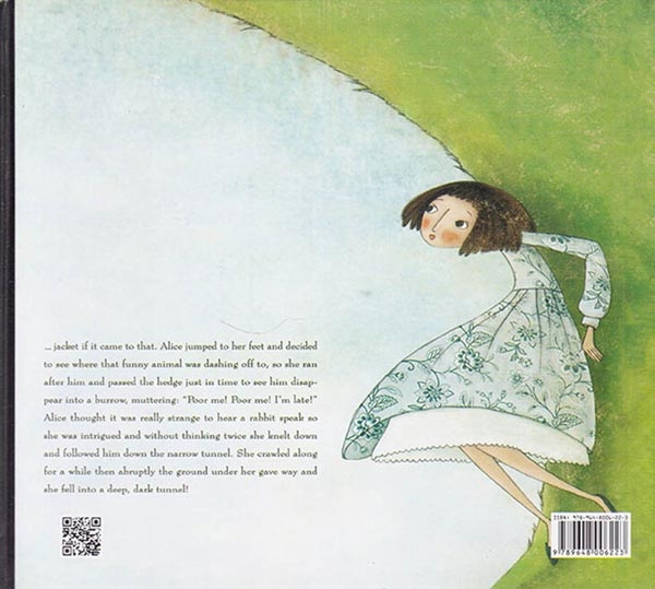 دفترچه یادداشت خشتی جیحون طرح Alice In Woderlond