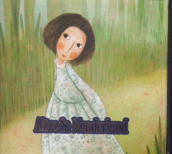 دفترچه یادداشت خشتی جیحون طرح Alice In Woderlond