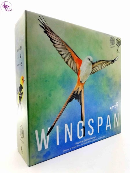 بازی فکری وینگسپن wingspan فارسی برند هزارتو