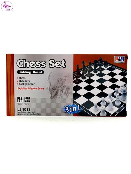 بازی فکری شطرنج و تخته نرد و چیکرز برند لینگ جون