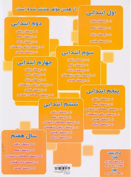 1001پرسش مطالعات اجتماعی هفتم(متوسطه)آرمان