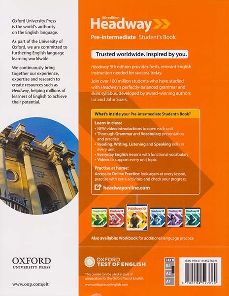 HEADWAY PRE INTERMEDIATE 5TH EDITION
