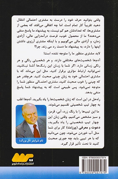 چهار رنگ(تیپ شناسی مشتری احتمالی در بازاریابی شبکه ای)رخدادکویر