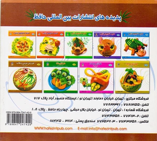 دنیای هنر(هنر تزئین میوه ها 3)