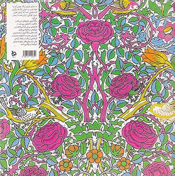 رنگ آمیزی پیشرفته گل و مرغ(دیبایه)