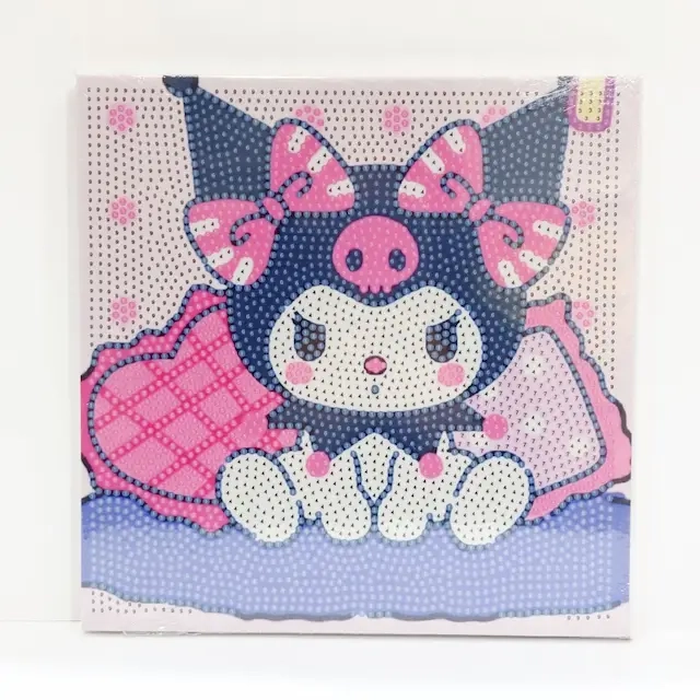 نقاشی الماسی طرح کرومی kuromi