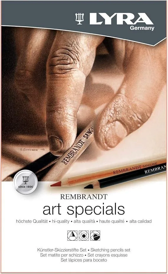 ست 12تایی مداد طراحی لیرا مدل ART SPECIALS