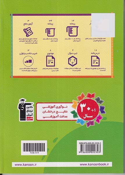 سوال های پرتکرار ریاضی دوم(دبستان)قلم چی7136