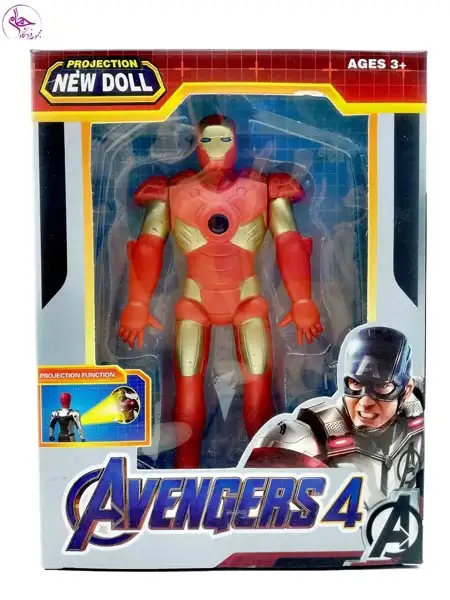 0890 شخصیت های اونجرز جعبه ای طرح آیرون من