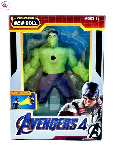 0890 شخصیت های اونجرز جعبه ای طرح هالک