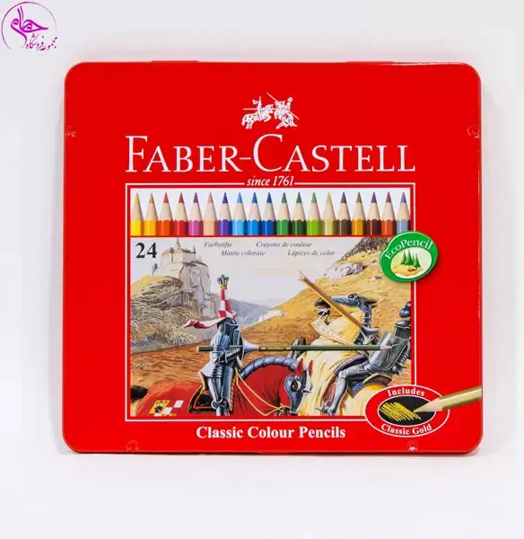 مدادرنگی 24رنگ فلزی فابرکستل