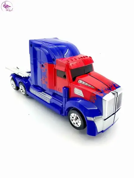 ماشین کامیون ترانسفرمر موزیکال باطری خور