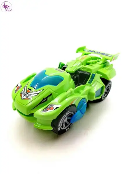 788 ماشین موزیکال تبدیل شونده طرح دایناسور رنگ سبز