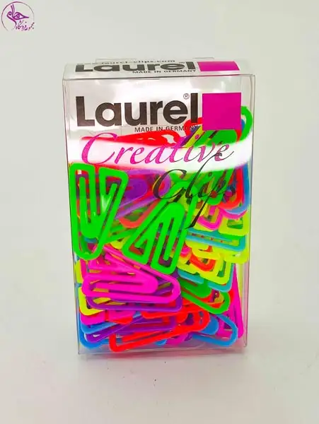 کلیپس رنگی مثلثی75عددی لائورل