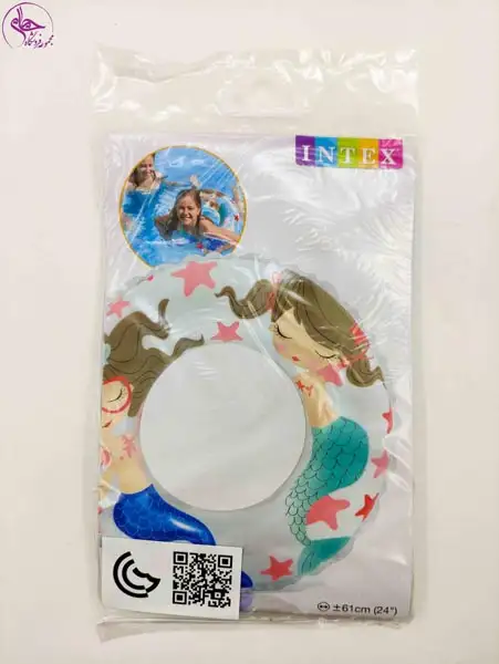 حلقه شنا طرح پری دریایی 61 سانت کد 59242 برند اینتکس