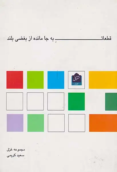 قطعات به جا مانده از بغضی بلند