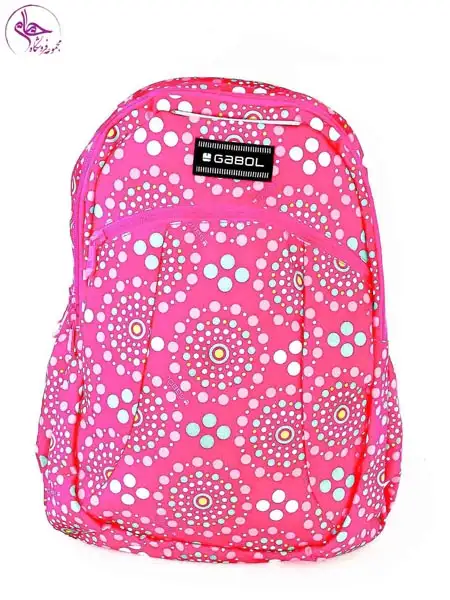 کيف مدرسه سه زيپ صورتی 225796099-Mandy گابل