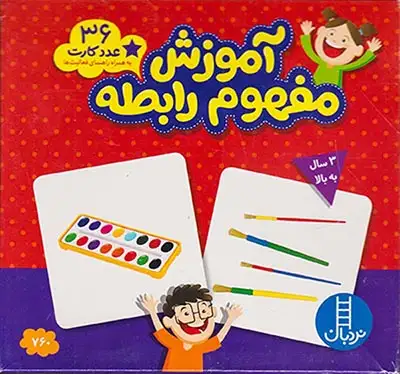 کارت های زبان آموزی(آموزش مفهوم رابطه)فنی ایران