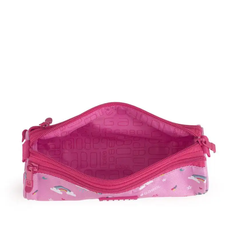 جامدادی سه زیپ گابل مدل RAINBOW