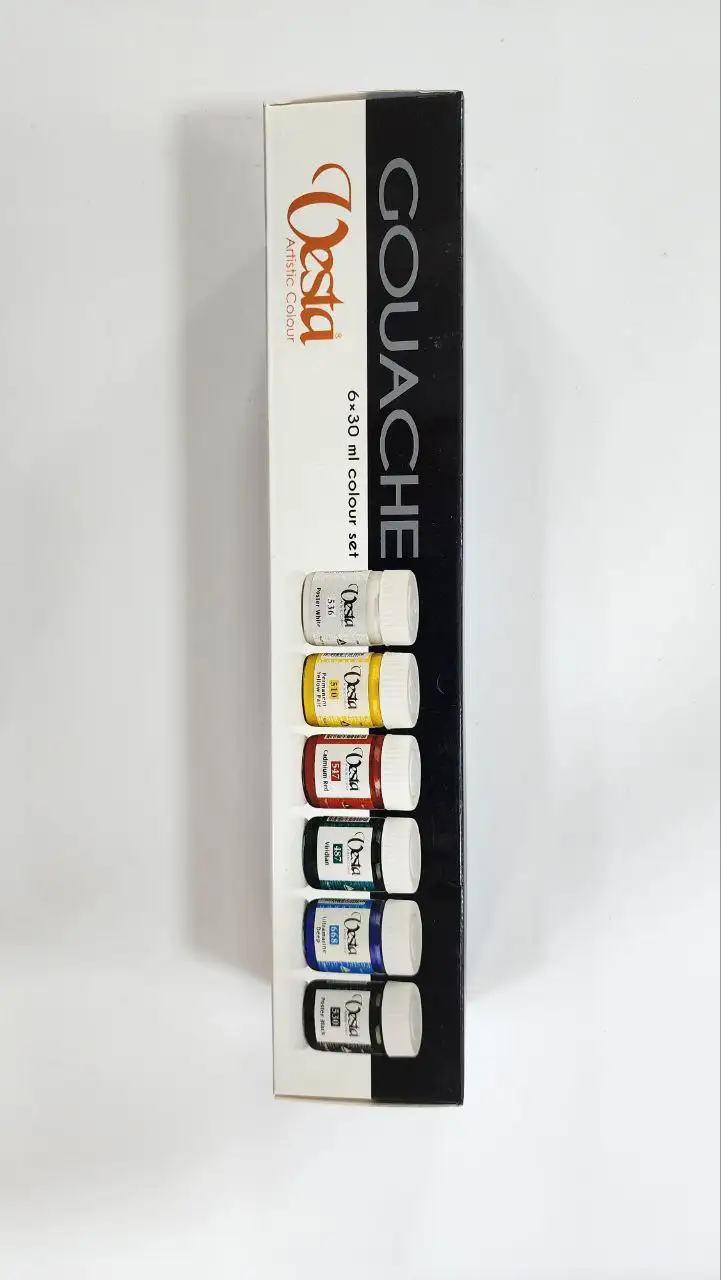 گواش 6 رنگ وستا