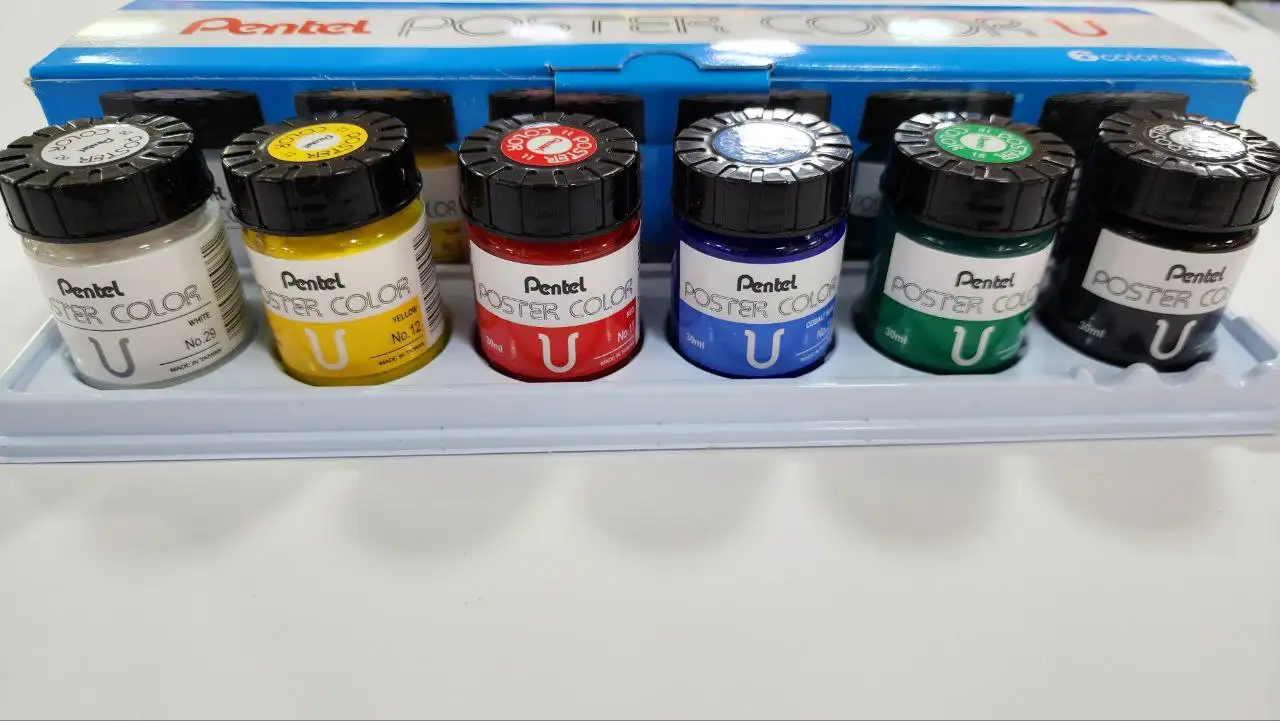 گواش 6 رنگ پنتل