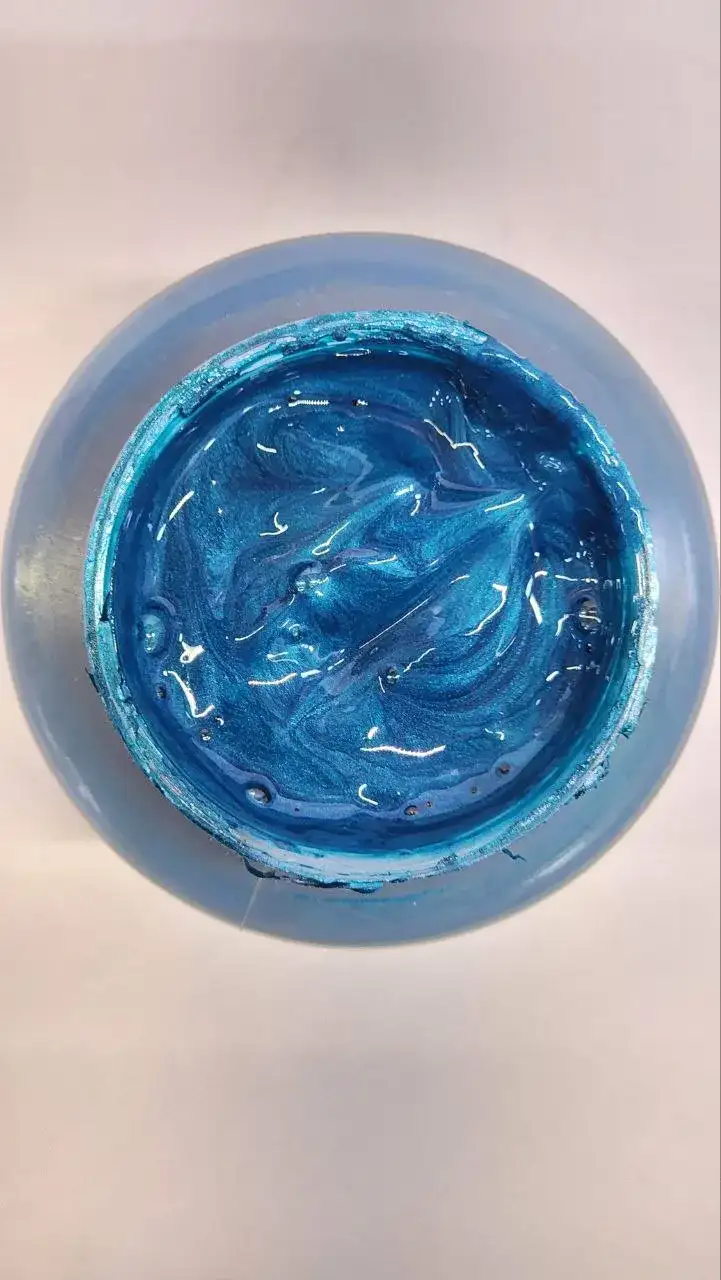 رنگ اکریلیک 280 میل metallic teal blue رپین