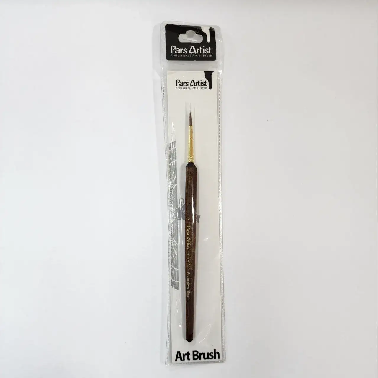 قلم مو تذهیب حرفه ایی شماره 2 پارس آرتیست سری 1035